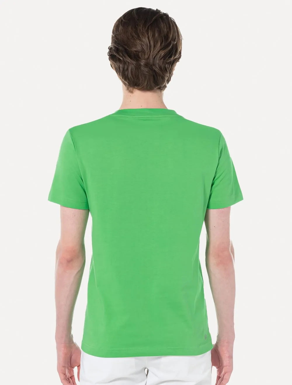 Camiseta Lacoste Masculina Jersey Sport 3D Logo Verde Menta