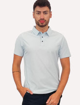 Polo Pacific Blue Masculina Basic Azul Claro