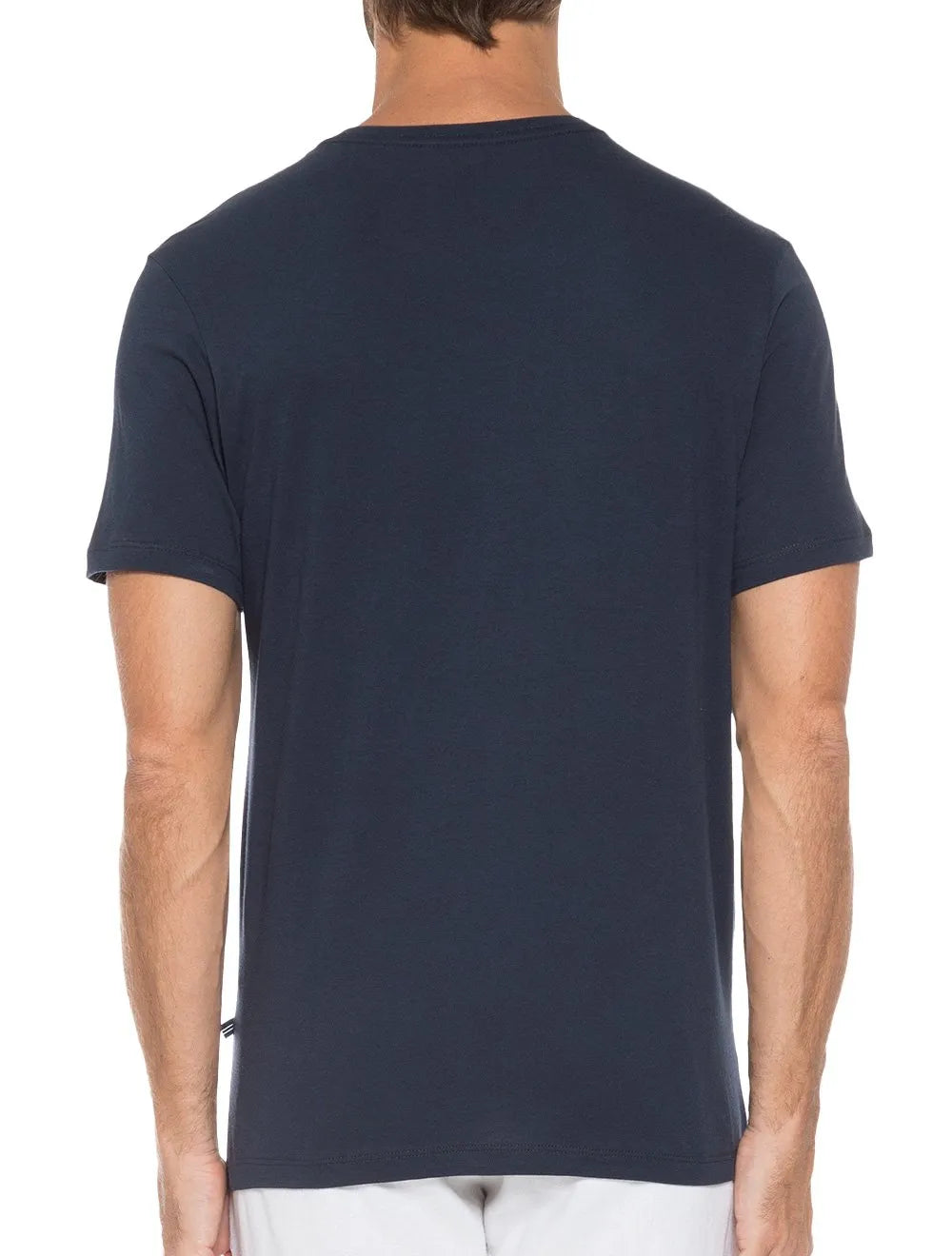 Camiseta Nautica Masculina N Logo Azul Marinho