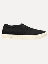 Tênis John John Masculino Slip On Miami Canvas Off Preto