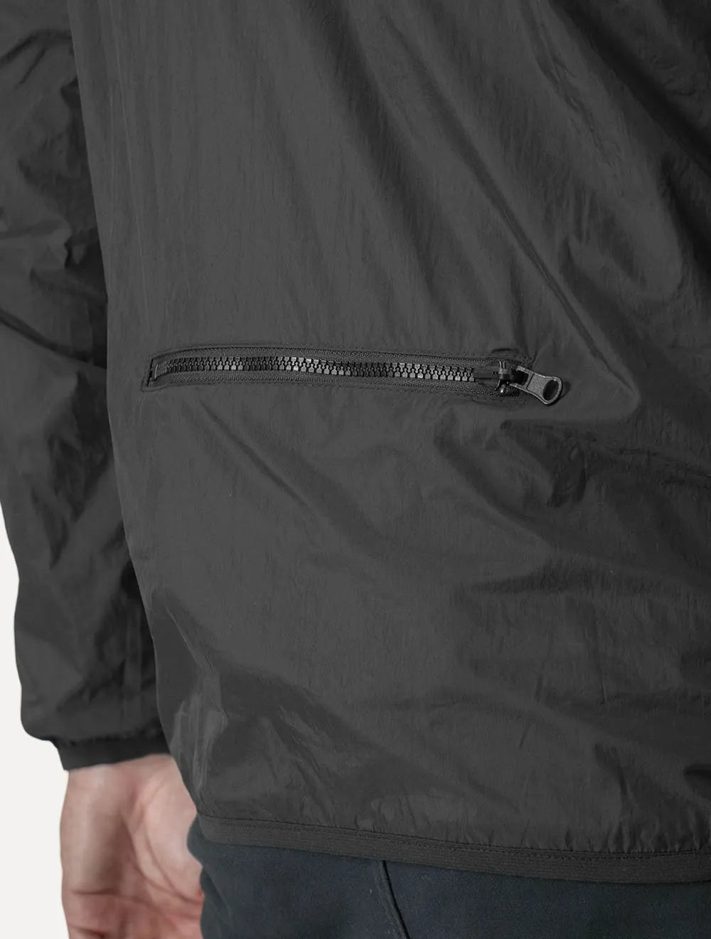 Jaqueta Original Penguin Masculina Sport Patch Nylon Preta