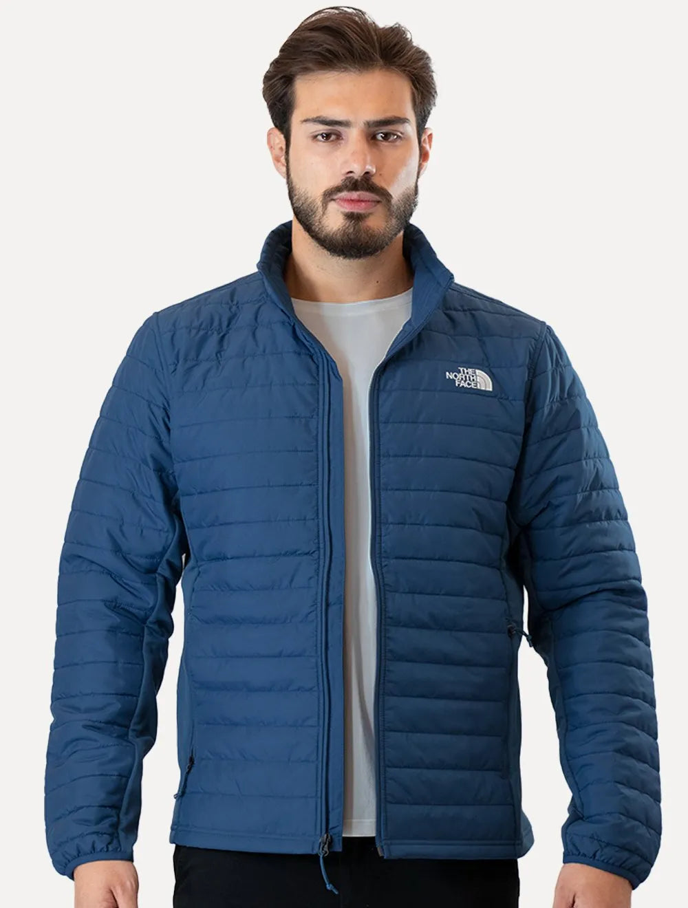 Jaqueta The North Face Masculina Canyonlands Hybrid Azul Escuro