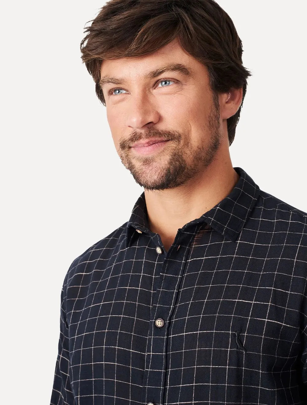 Camisa Reserva Masculina Flanela Xadrez Athletic Camp Preta