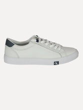 Tênis Calvin Klein Jeans Masculino Couro Project Queima Marinho/Branco