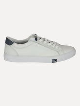 Tênis Calvin Klein Jeans Masculino Couro Project Queima Marinho/Branco