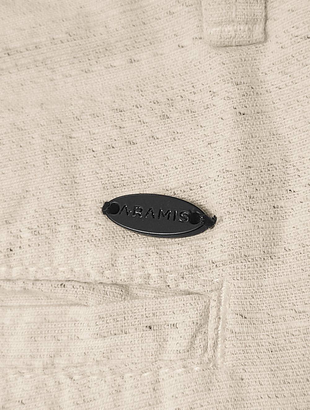 Bermuda Aramis Masculina Chino Flame Mescla Off-White