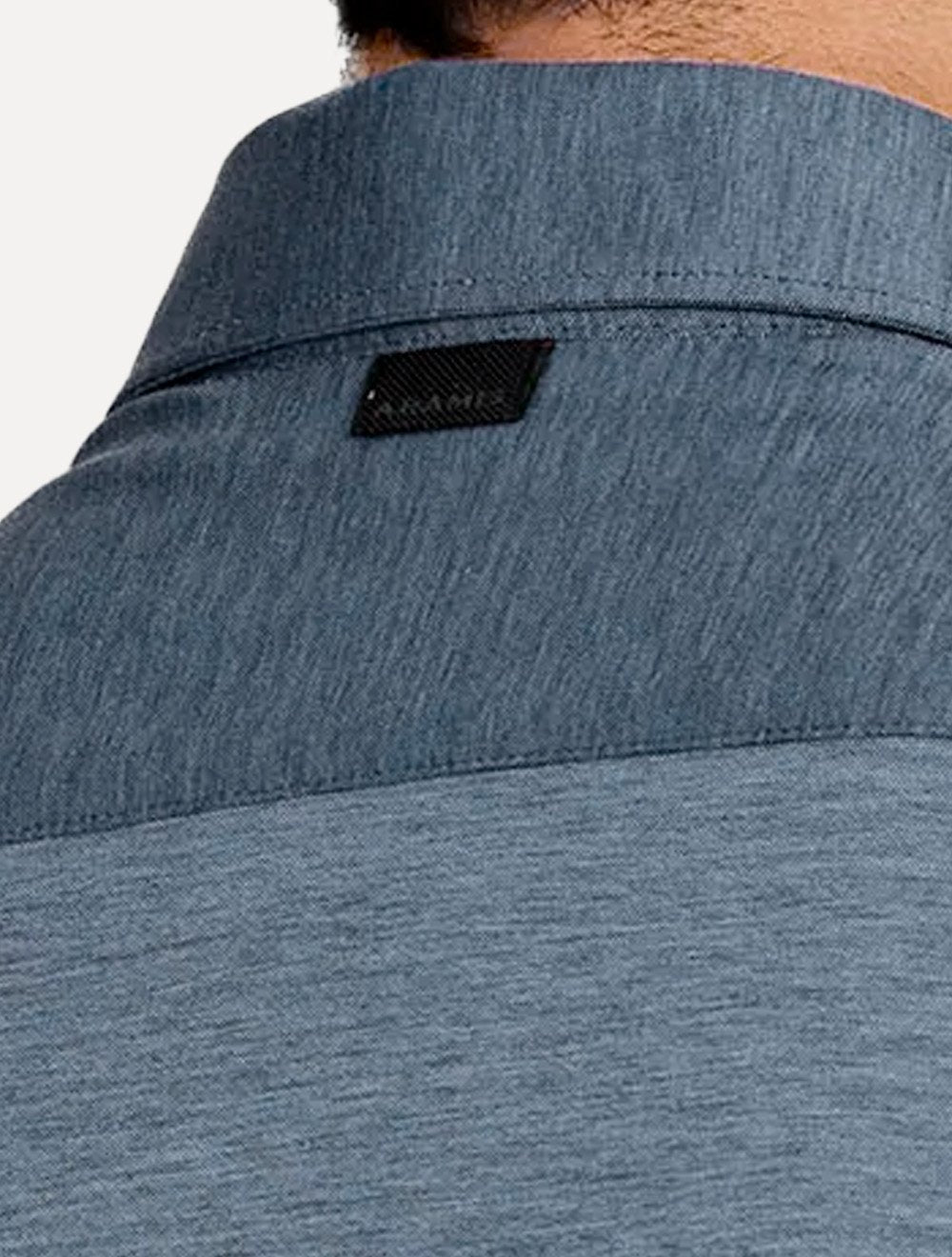 Camisa Aramis Masculina Regular Easy Care Azul Indigo