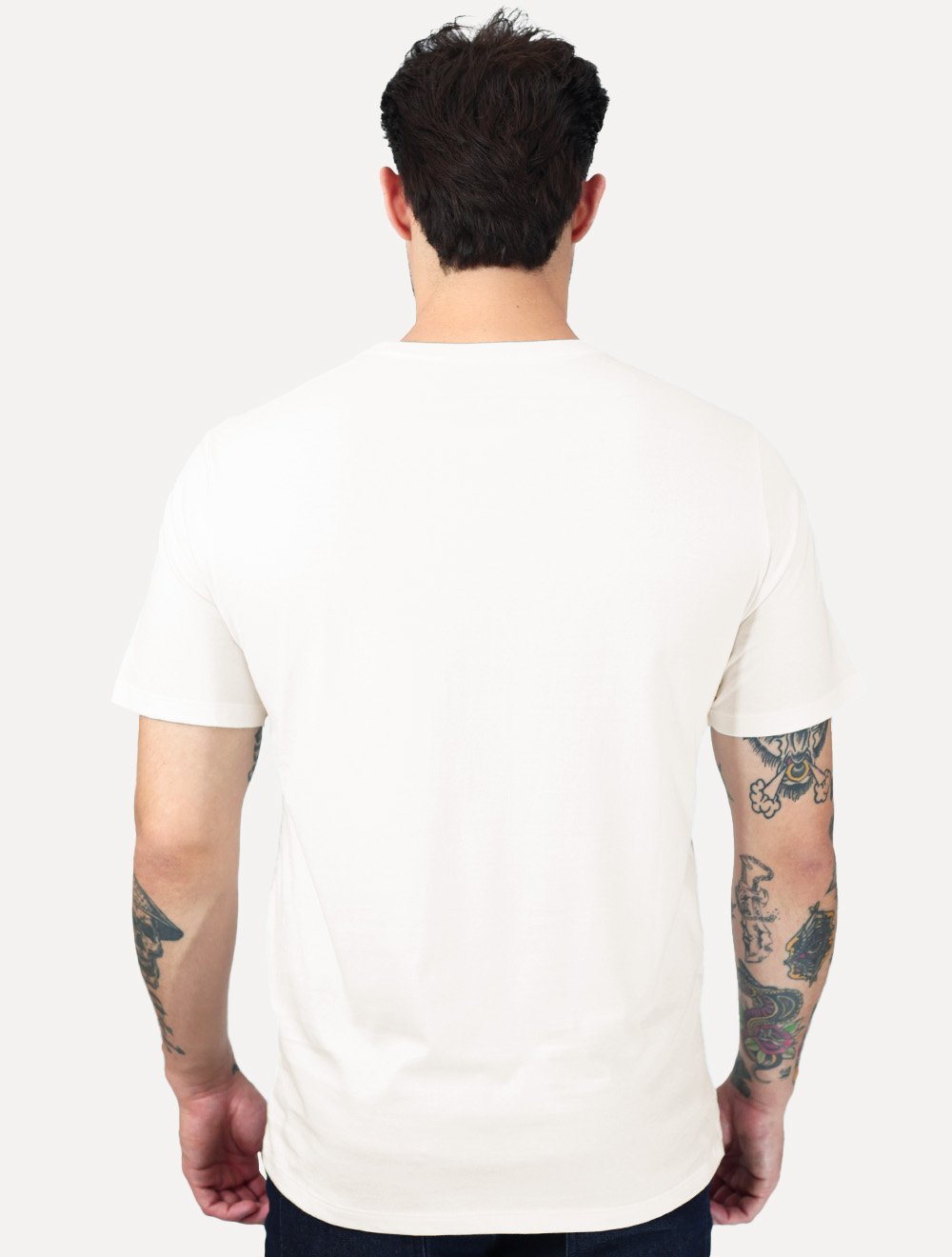 Camiseta Dudalina Masculina Regular Memories Off White