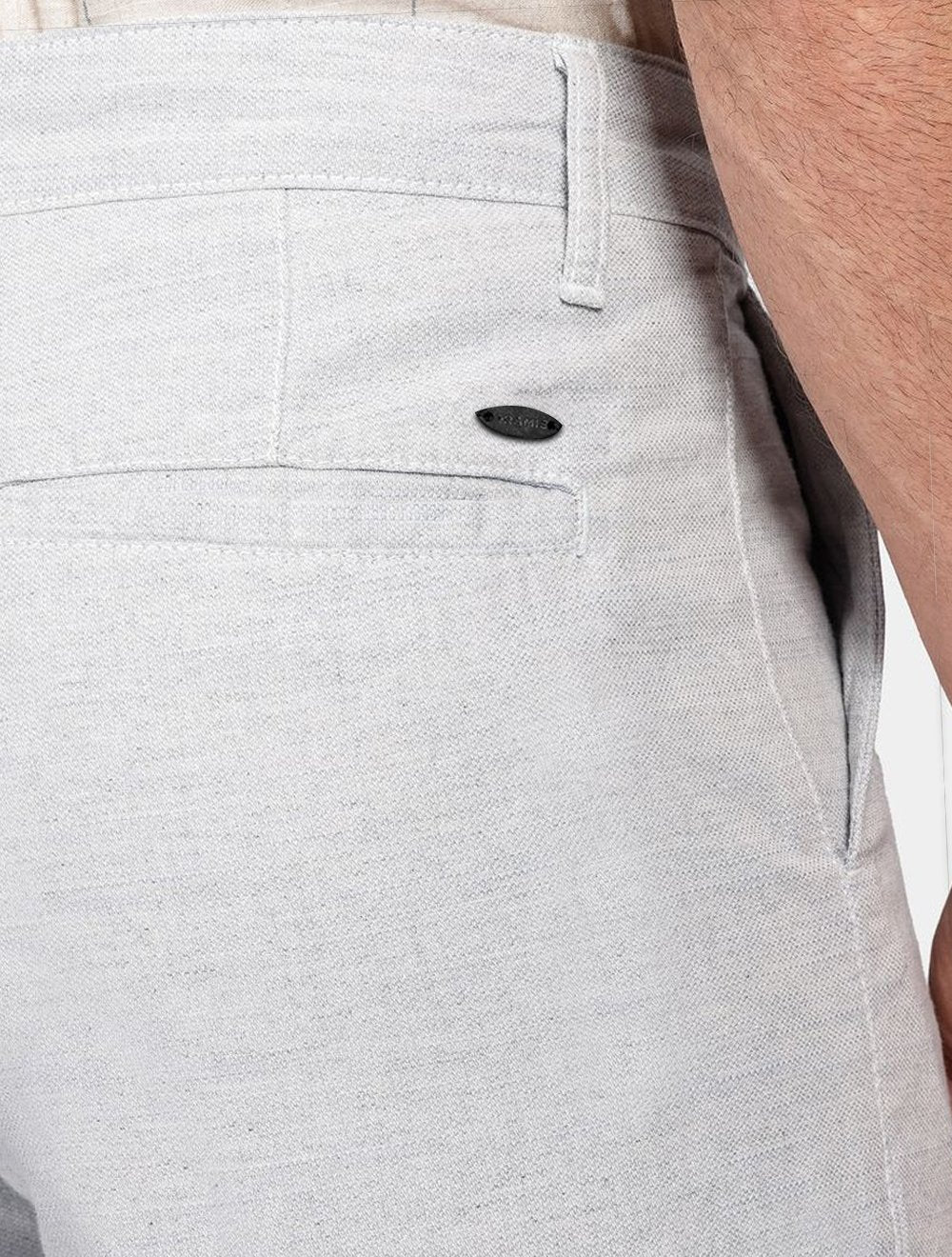 Bermuda Aramis Masculina Flame Texture Cinza Claro