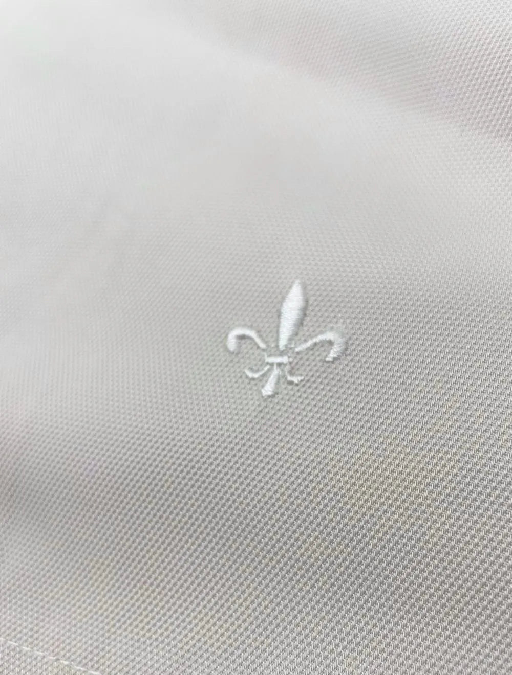 Jaqueta Dudalina Masculina Bomber Texturizada Recortes Cáqui Claro