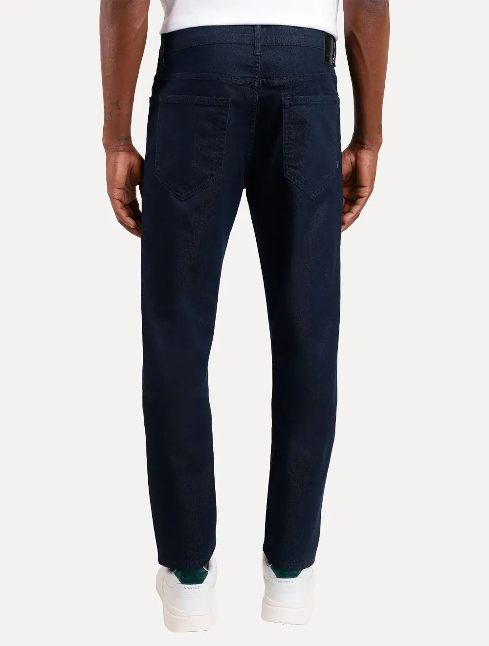 Calça Aramis Jeans Masculina Slim Blue Black Tag Azul Escuro