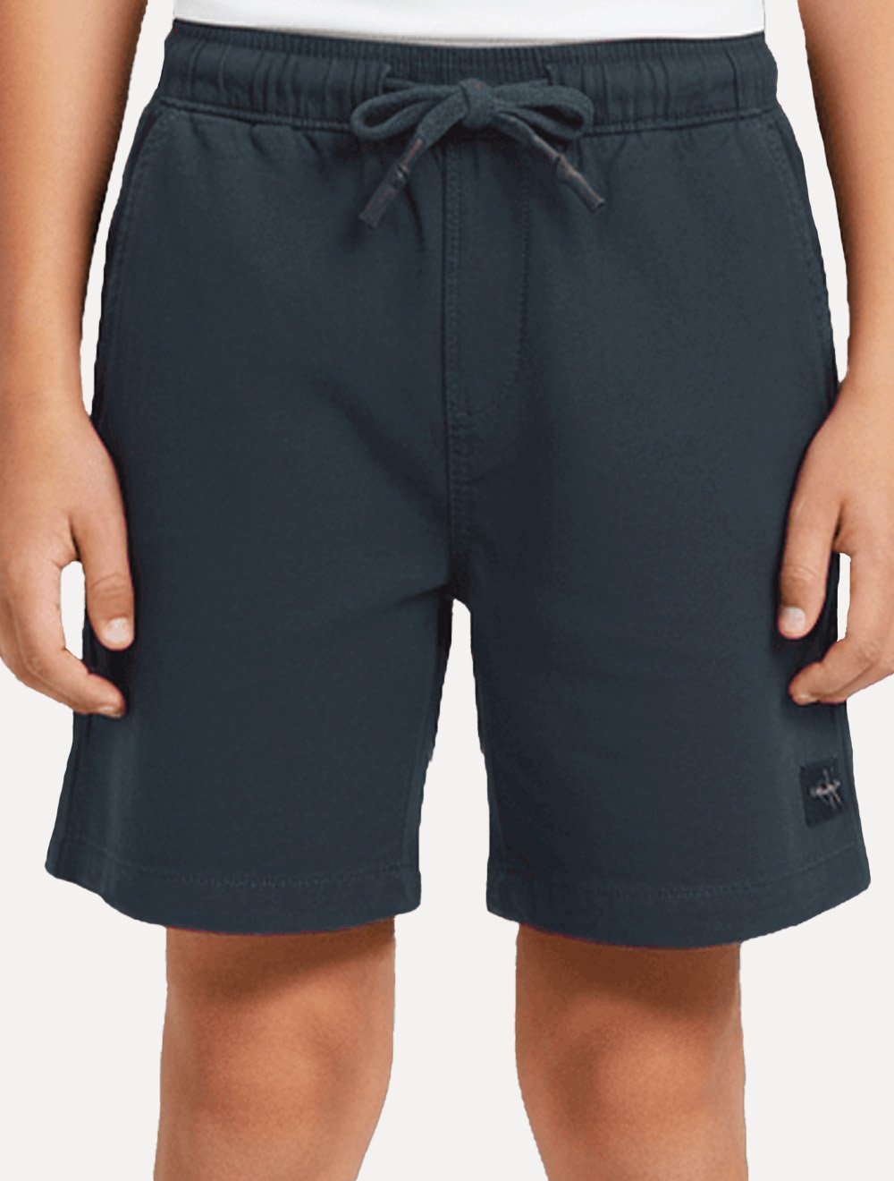 Bermuda Calvin Klein Infantil Color Curta Paper Azul Marinho