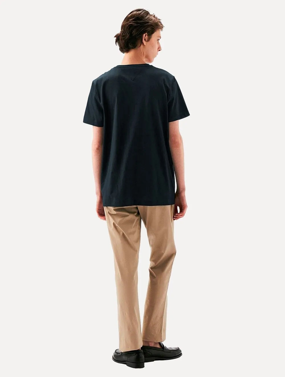 Camiseta Tommy Hilfiger Masculina Core Logo Azul Marinho