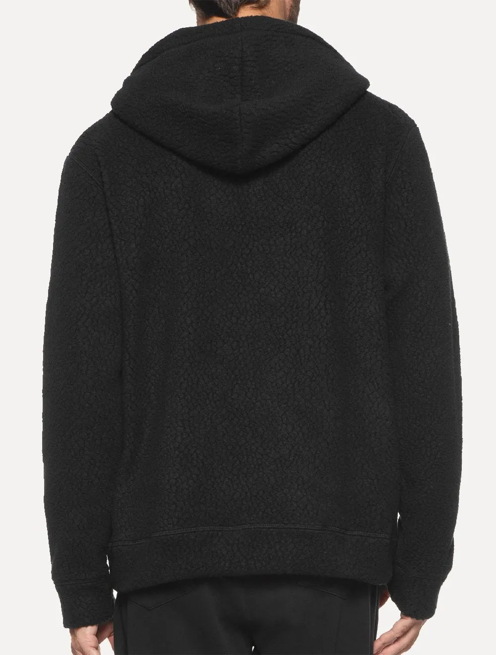 Blusa Reserva Masculina Hoodie Sherpa Preta