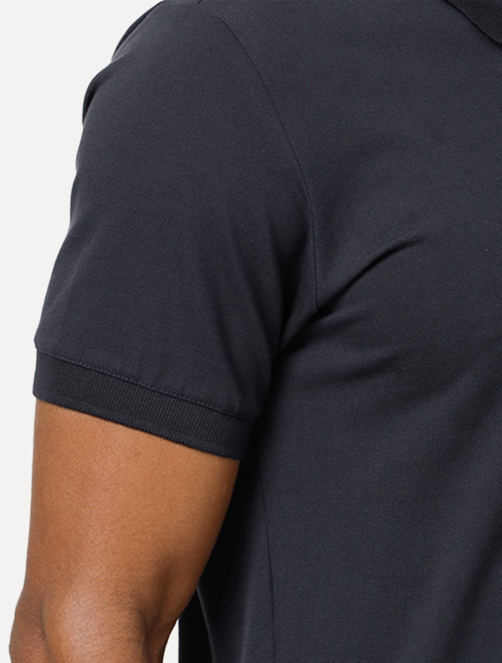 Polo King & Joe Masculina Premium Piquet Slim Azul Marinho