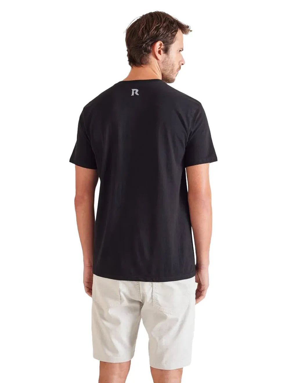 Camiseta Reserva Masculina Rock Music Feed Preta