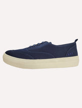 Tênis Aeropostale Masculino Casual Lona Baixo A87 Bordado Azul Marinho