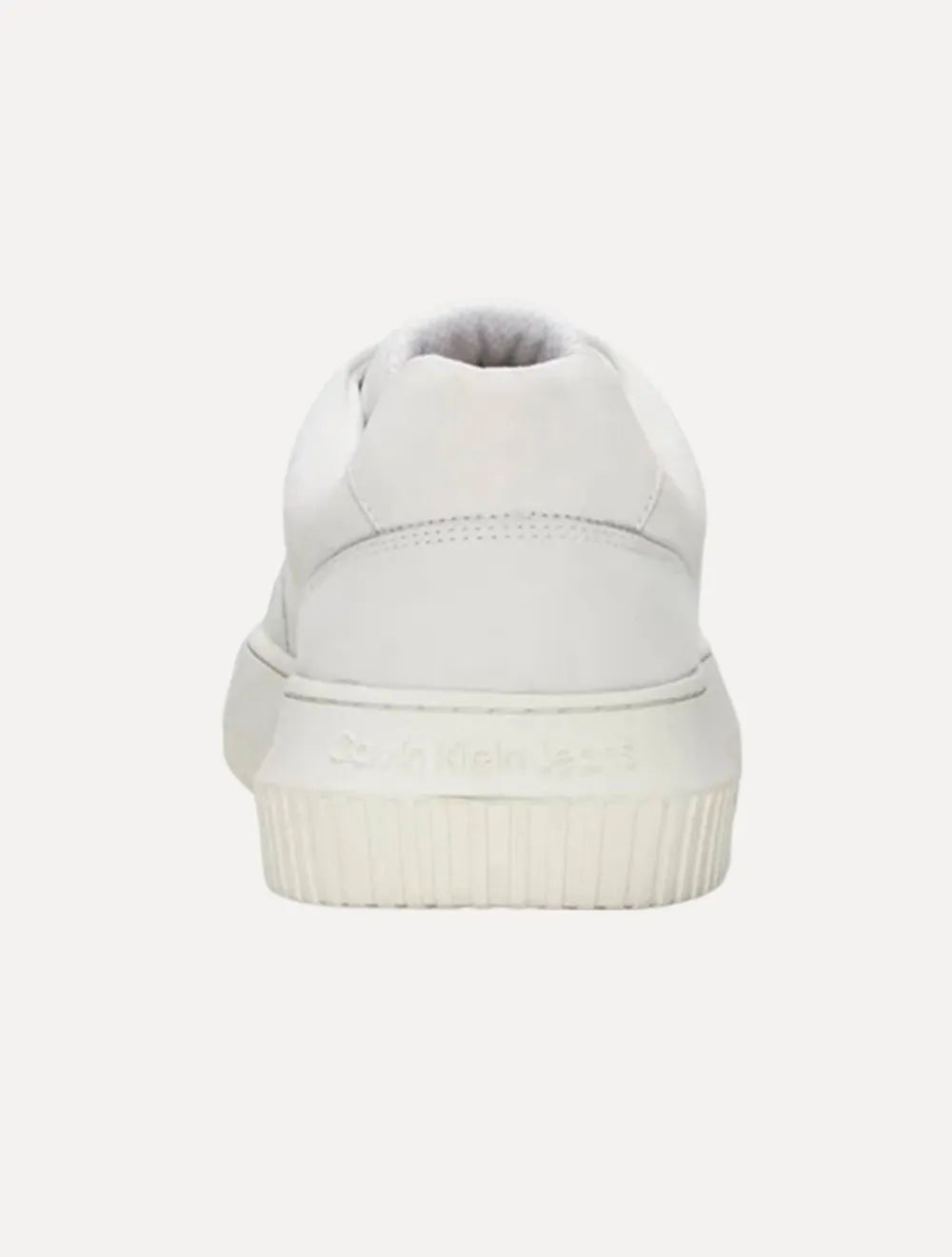 Tênis Calvin Klein Masculino Couro Chunky Unicolor Off-White