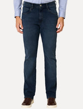 Calça Dudalina Jeans Masculina Right Vintage Azul Médio