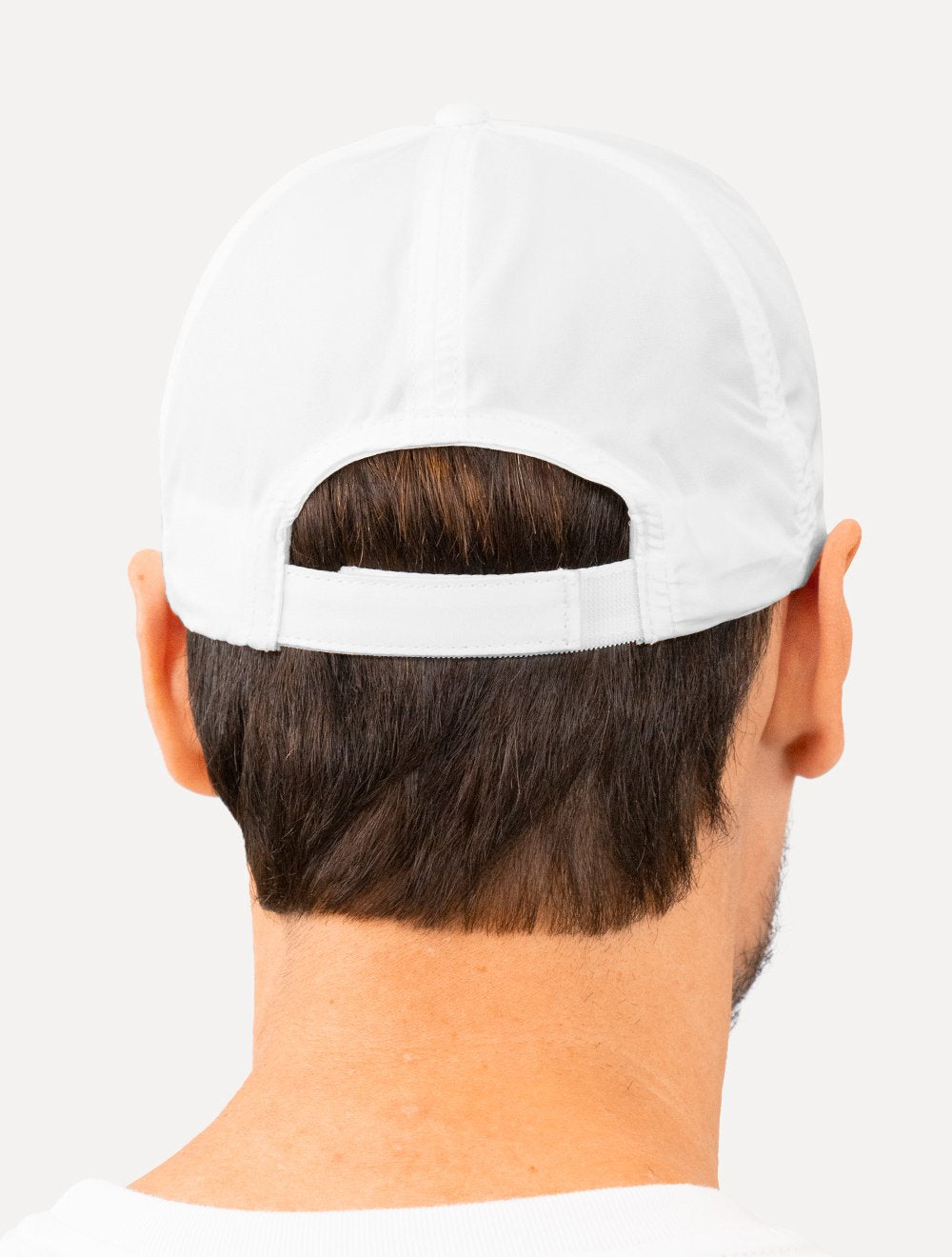 Boné Calvin Klein Masculino Swim Vertical Logo Branco