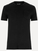 Camiseta Ellus Cotton Fine Easa Pocket Classic Preta