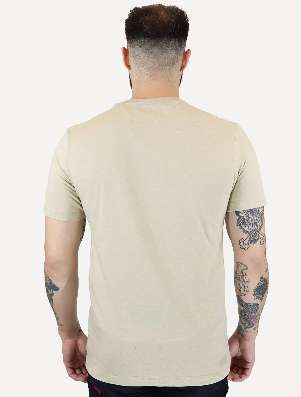 Camiseta Aramis Masculina Eco Lisa Cáqui