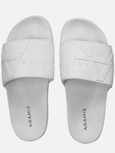 Chinelo Aramis Masculino Slide ARM1135 Texture Branca