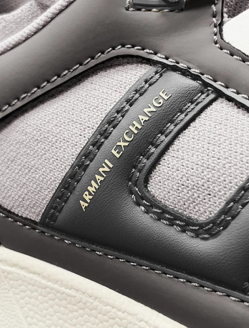 Tênis Armani Exchange Masculino Dusseldorf Preto Cinza