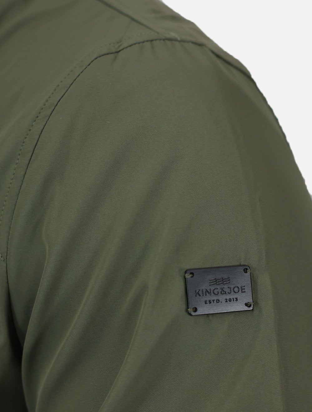 Jaqueta King & Joe Masculina Nylon Premium Bomber Verde Militar