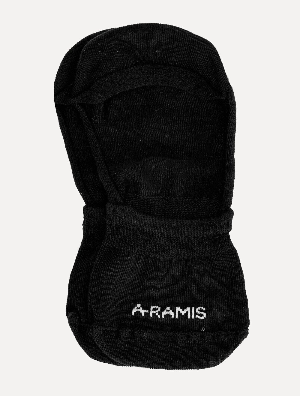 Meia Aramis Masculina Invisível Preta Kit 3 Pares