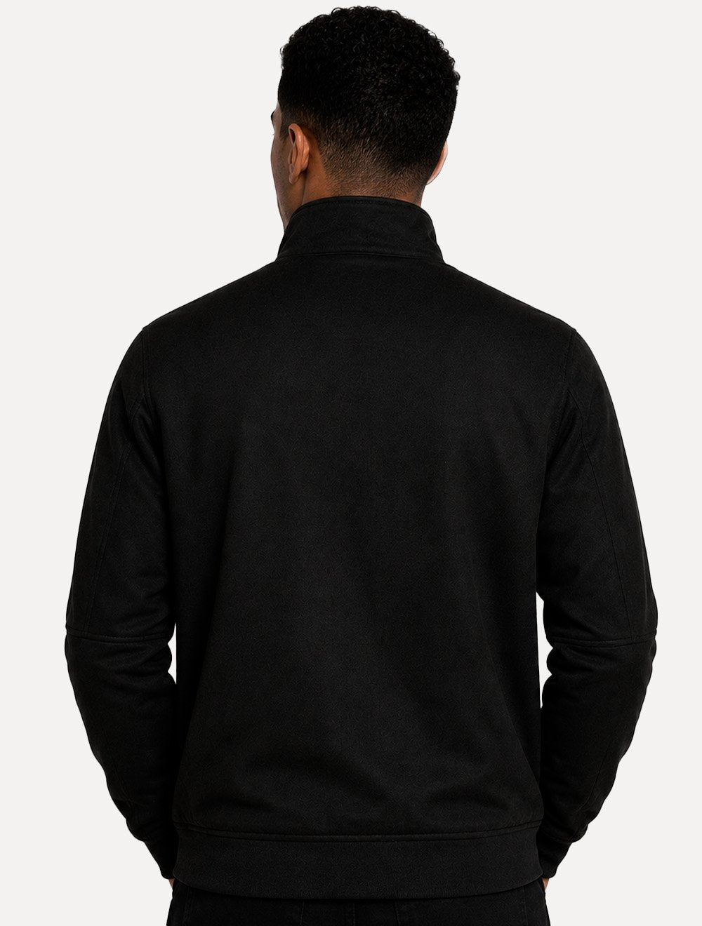 Jaqueta Ellus Masculina Suede Turtle Preta