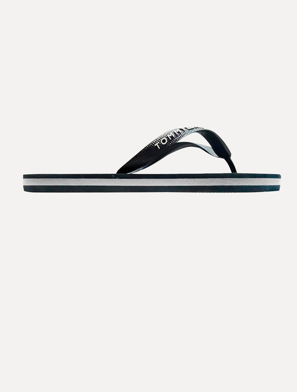 Chinelo Tommy Hilfiger Web Beach Sandal Azul Marinho