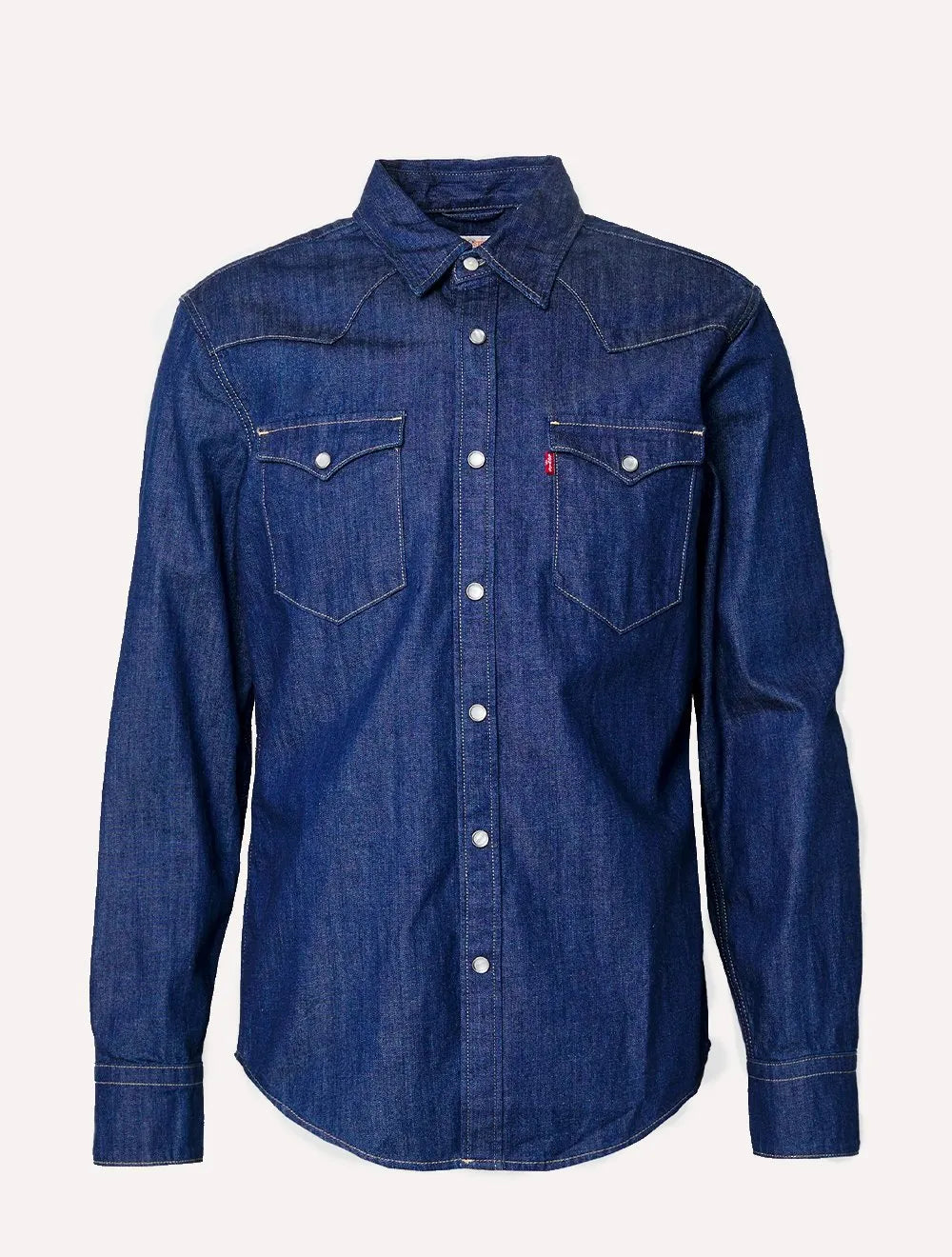 Camisa Levis Masculina Jeans Classic Western Standard Médio
