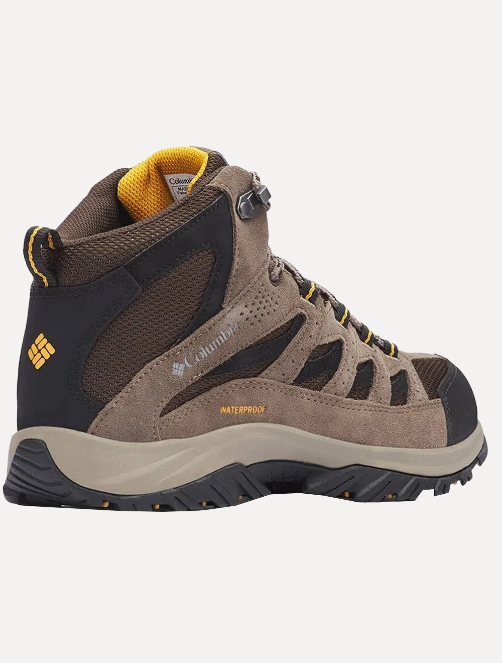 Bota Columbia Masculina Crestwood Mid Waterproof Marrom Claro