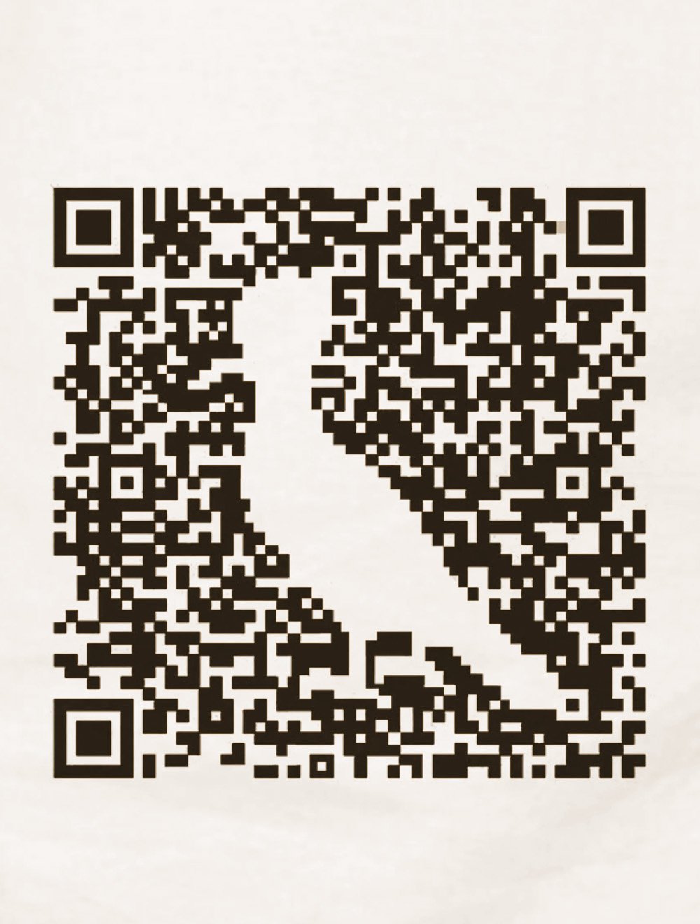 Camiseta Reserva Masculina Regular Greenk QR Code Off White