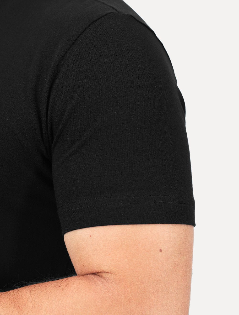 Camiseta King & Joe Masculina Premium Cotton Flex Estampada Preto