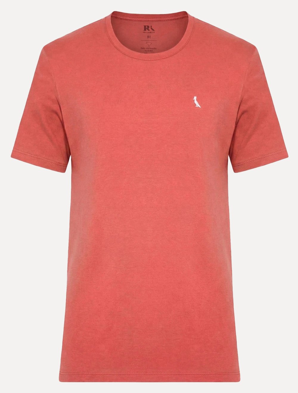 Camiseta Reserva Masculina Basic White Woodpecker Stoned Vermelha