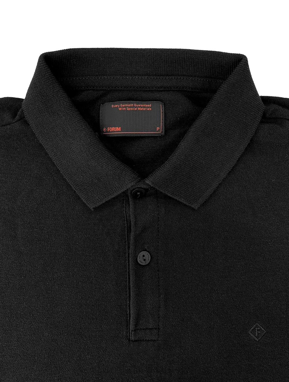 Polo Forum Masculina Piquet Basic Preta