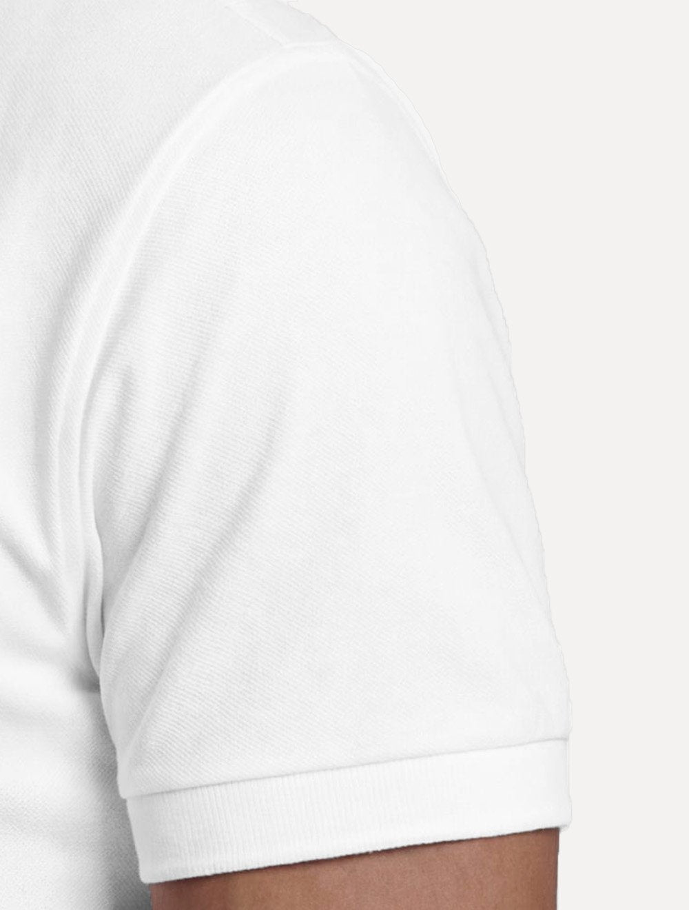 Polo Aramis Masculina Piquet Inner Detail Dark Logo Branca