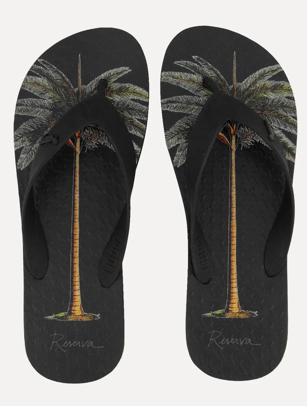 Chinelo Reserva Masculino RSV Palmeira Preto