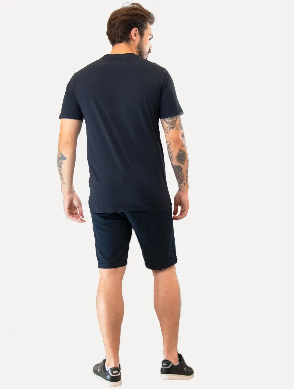 Camiseta Original Penguin Masculina Med Circle Logo Azul Marinho