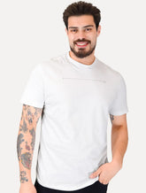 Camiseta Aramis Masculina Estampa Icon Branca