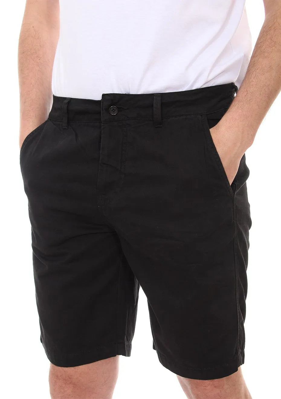 Bermuda Replay Masculina Chino Perene Preta