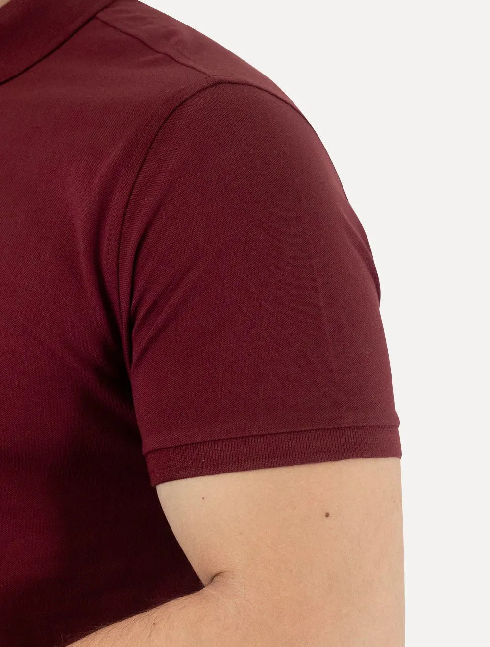 Polo Dudalina Masculina Essentials Basica Vinho