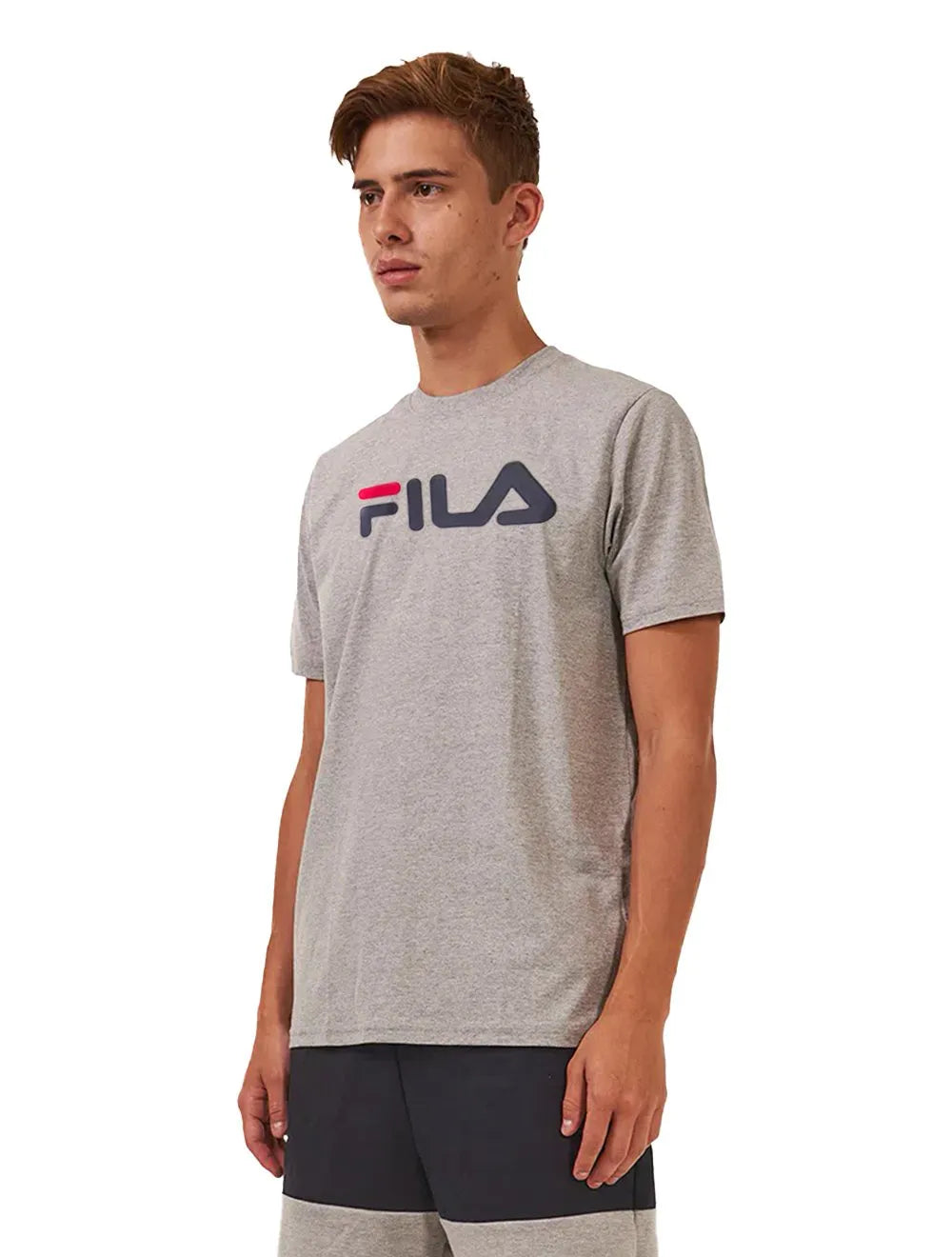 Camiseta Fila Masculina Letter Premium Cinza