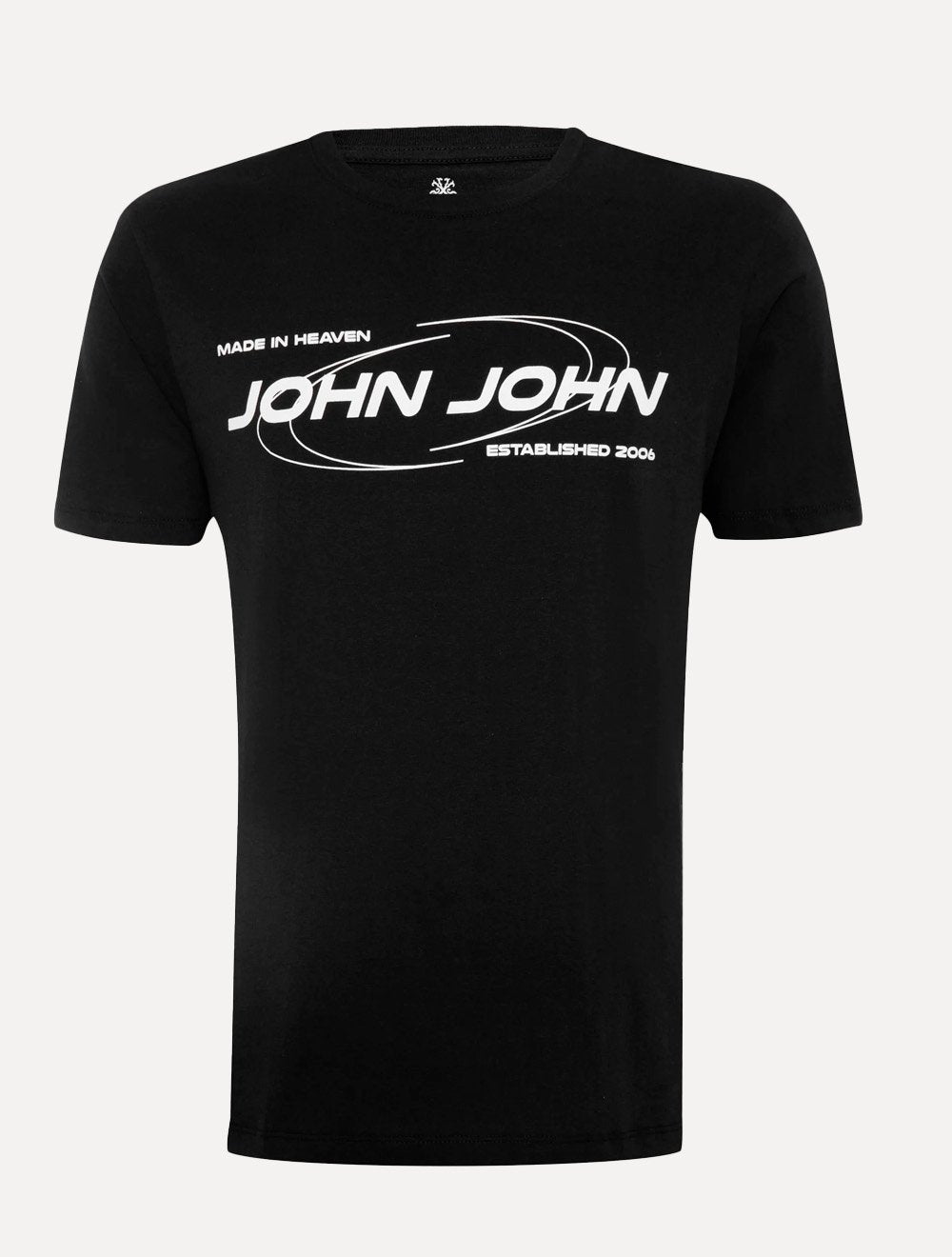 Camiseta John John Masculina Regular Fit Standout Preta