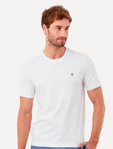 Camiseta Original Penguin Masculina Regular Lisa Color Branca