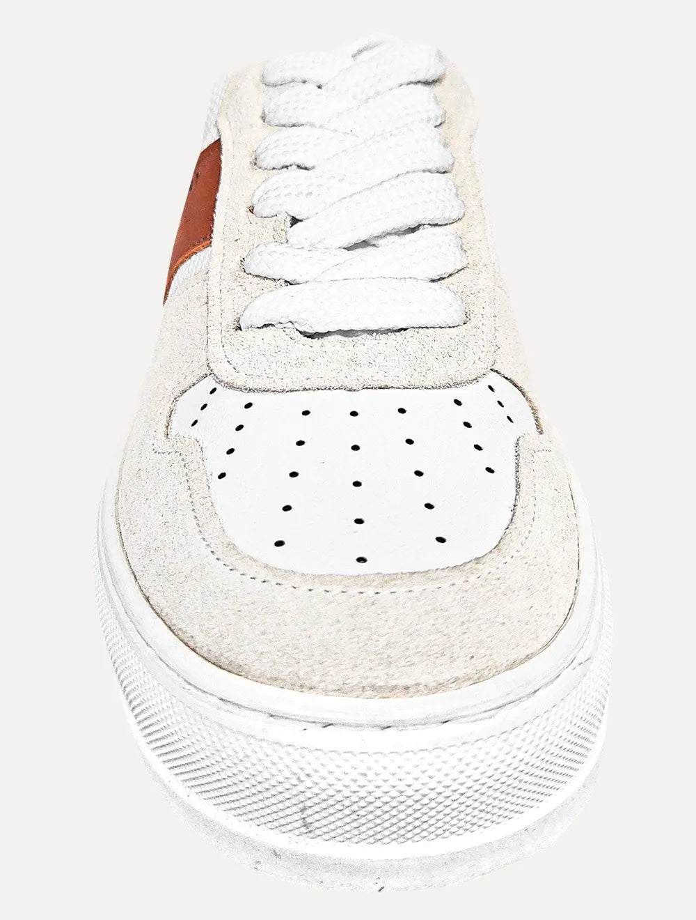 Tênis Replay Masculino Casual Low Textile Suede Branco
