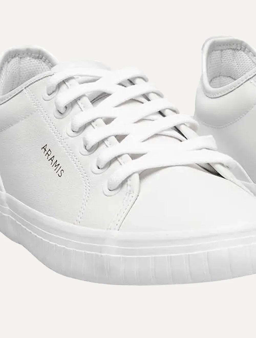 Tênis Aramis Masculino Couro Recortes Deep Leather Off-White