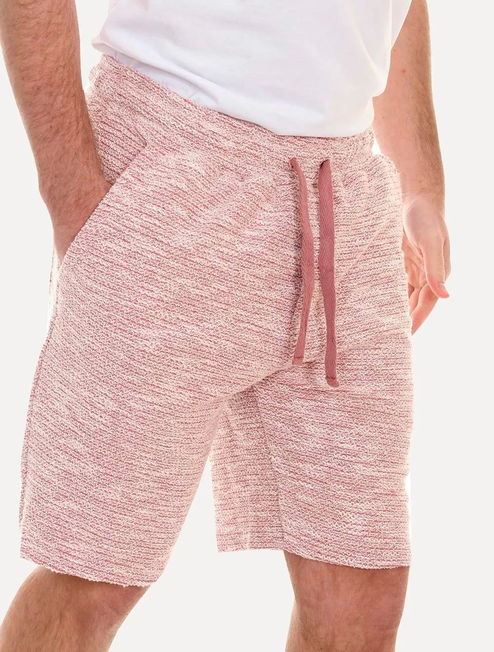 Bermuda John John Moletom Masculina Over Philip Rosa Mescla